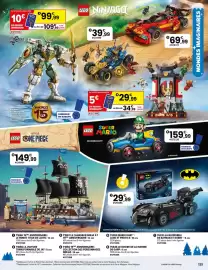 Catalogue JouéClub page 97: Lego 76333 la batmobile de batman et robin €29,99