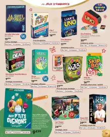 Catalogue La Grande Récré page 19: Mattel - skip bo €14,99, Ravensburger - aux p'tits oignons €9,99