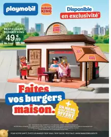 Catalogue La Grande Récré page 2: Playmobil - restaurant burger king €49,99