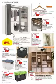 Catalogue Weldom page 14: Spaceo Etagère KUB 2x4 cases effet chêne €54,90, NEW STAR Kit dressing ajustable €89,90