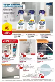 Catalogue Weldom page 17: TATAY Etagère de douche €19,90, STARWAX Anti moisissures €9,99