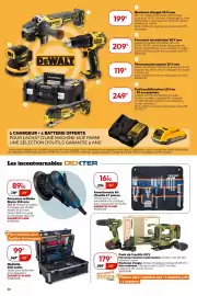 Catalogue Weldom page 20: DEXTER Assortiments kit d'outils €16,90, ESSENTIAL Pack de 3 outils 20 V €179,00