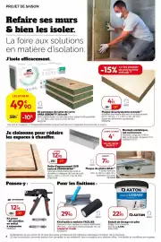 Catalogue Weldom page 8: FACILISS Kit d'outils à enduire €29,90, URSA SERENITY 38 kraft €49,90