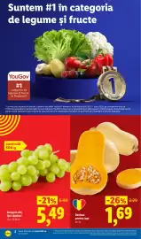 Catalog Lidl săptămâna 43 Pagină 2: Dovleac pentru copt €1,69, Struguri albi, fără sâmburi €5,49