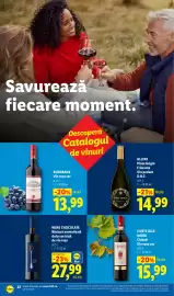 Catalog Lidl săptămâna 43 Pagină 22: Corte Alle Mura Chianti €15,99, Bordeaux vin roșu sec €13,99