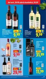 Catalog Lidl săptămâna 43 Pagină 23: Cervus sauvignon blanc / fetească regală vin alb demisec €9,99