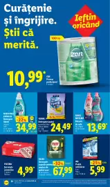 Catalog Lidl săptămâna 43 Pagină 32: Fairy detergent capsule pentru mașina de spălat vase €67,99
