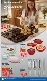 Catalog Lidl săptămâna 43 Pagină 40: Silvercrest Răzătoare €9,99, Silvercrest tigaie din aluminiu turnat €54,99