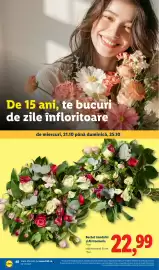 Catalog Lidl săptămâna 43 Pagină 48: Buchet trandafiri și Alstroemeria €22,99