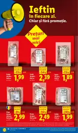 Catalog Lidl săptămâna 43 Pagină 56: Cotlet de porc, fără os €1,99, Fleică de porc, fără șorici €2,49
