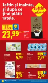 Catalog Lidl săptămâna 43 Pagină 60: Pilos smântână uht pentru cafea €2,99, Tastino Foi pentru plăcintă €2,99
