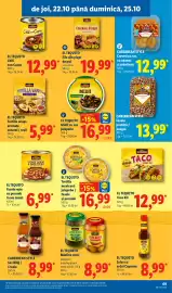 Catalog Lidl săptămâna 43 Pagină 69: El tequito midii cu sos jalapeño €16,99