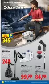 Catalog Lidl săptămâna 43 Pagină 80: Silvercrest perie electrică telescopică €84,99, Silvercrest aspirator fără sac €249,00