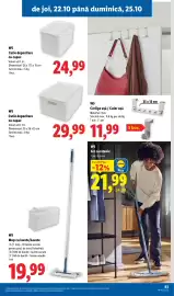 Catalog Lidl săptămâna 43 Pagină 83: W5 cutie depozitare cu capac €29,99, W5 cutie depozitare cu capac €24,99