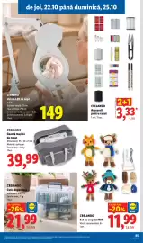 Catalog Lidl săptămâna 43 Pagină 85: Crelando cutie depozitare €21,99, Crelando set de croșetat diy €11,99