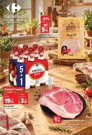 Catalog Carrefour Pagină 1: Pulpă de porc pentru gătit €1,39, Mușchi file €5,99