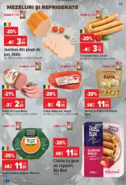Catalog Carrefour Pagină 13: Ăla Bun clătite dulci €11,49, Supa cremă de legume €11,89
