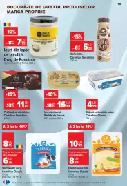 Catalog Carrefour Pagină 19: Carrefour Selection prăjitură cu ciocolată €11,49, Carrefour Classic Edam/Gouda felii €10,99