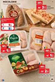 Catalog Carrefour Pagină 7: Fragedo aripi de pui sectionate €1,87, Cârnaţi de porc şi oaie, Mos Horia €9,99