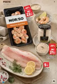 Catalog Carrefour Pagină 8: File de crap acvacultură €5,19, Bioline salată icre €21,90