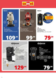 Volantino Comet Pagina 2: MILKSIDE Macchina da caffè a cialde €129,99, Baby Frog Coffee & Tea €99,99