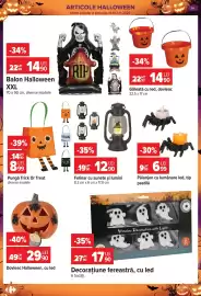 Catalog Carrefour Pagină 16: Decoratiune fereastra cu led €17,90, Dovleac halloween €29,90