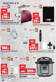 Catalog Carrefour Pagină 9: Heinner blender de mână €79,99, Tefal infinyforce mixer vertical 3 in 1 €241,99
