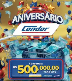 Catálogo Supermercados Condor Página 1: Concorra a €500.000,00