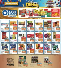 Catálogo Supermercados Condor Página 7: Chocolate Garoto ou Nestlé €8,49, Chocolate lacta €6,99