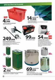 Volantino Kreo Brico e Casa Pagina 14: Scuotitore per olive forza 5 €249,00, Cassetta agricola impilabile €4,99