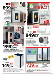 Volantino Kreo Brico e Casa Pagina 6: Stufa a pellet canalizzabile Luce 9kW €1.390,00