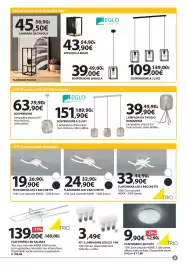 Volantino Kreo Brico e Casa Pagina 9: Plafoniera led 3 bacchette €24,90, Lampadine LED €3,49