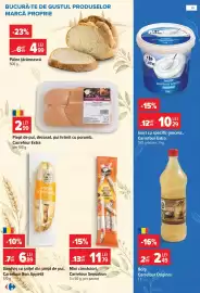 Catalog Carrefour Pagină 10: Pâine țărănească €4,99, Piept de pui, dezosat, pui hrănit cu porumb, Carrefour Extra €2,99