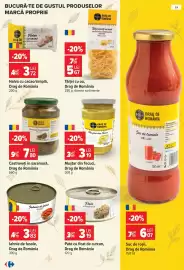 Catalog Carrefour Pagină 18: Tăiței cu ou, Drag de România €5,67, Suc de roșii Drag de România €6,07