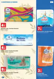 Catalog Carrefour Pagină 38: Șervețele cutie, Carrefour Essential €4,00, Prosop hârtie Carrefour Essential €3,65