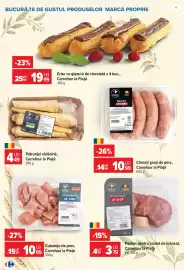 Catalog Carrefour Pagină 6: Pătrunjel rădăcină, Carrefour la Piață €4,49, Ecler cu glazură de ciocolată x 4 buc €19,99
