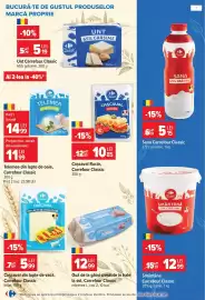 Catalog Carrefour Pagină 7: Telemea din lapte de oaie Carrefour Classic €11,99, Cașcaval Rucăr Carrefour Classic €10,85