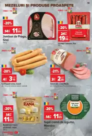 Catalog Carrefour Market săptămâna 42 Pagină 10: Salam din Casa Meda €2,80, Caroli crenvurști extra €3,19