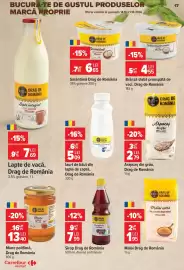 Catalog Carrefour Market săptămâna 42 Pagină 17: Drag de România laurt de băut din lapte de capră €5,09