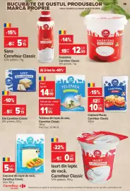 Catalog Carrefour Market săptămâna 42 Pagină 19: Carrefour Classic Cașcaval Rucăr €10,85, Unt Carrefour Classic €5,19