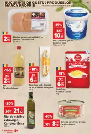 Catalog Carrefour Market săptămâna 42 Pagină 21: Carrefour Classic cartofi pai €6,79