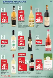 Catalog Carrefour Market săptămâna 42 Pagină 39: Lacrima lui Ovidiu €29,90, Castel Huniade rose €18,90