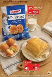 Catalog Carrefour Market săptămâna 42 Pagină 9: Merdenea cu brânză €2,29, Mini briose, Bimbo €10,99