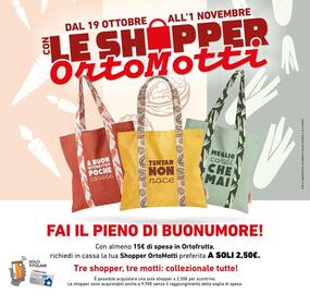 Volantino Conad Superstore settimana 42 Pagina 8: Shopper OrtoMotti €2,50