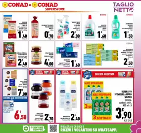 Volantino Conad Superstore settimana 42 Pagina 3: Miele italiano Mielbio €4,00, Cereali integrali Fitness Nestlé €2,40