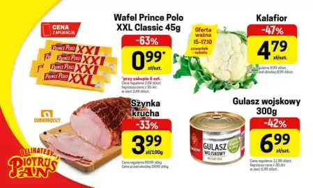 Delikatesy Piotruś Pan gazetka Strona 1
