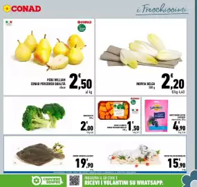 Volantino Conad settimana 42 Pagina 5: Indivia Belga €2,20, Pere William Conad Percorso Qualità €2,50