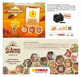 Volantino Conad settimana 42 Pagina 7: Concorso a premi valido dal 17/09/2026 al 14/12/2026. Extrazione entro il 31/01/2027