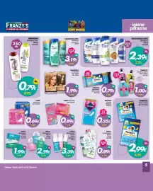 Volantino Franzy's Pagina 5: Aqua+ Detergenze Intimo €0,89, Argansilk colorante per capelli €1,99