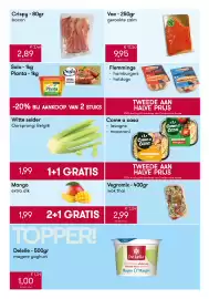 Peltri folder Pagina 4: Gerookte zalm €9,95, Crispy bacon €2,89